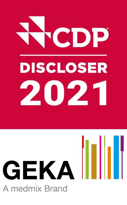 CDP report reaffirms GEKA’s position as a leader in  sustainability