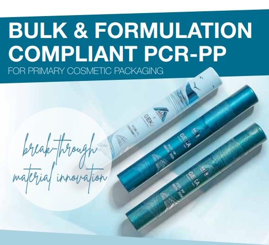 Material Breakthrough! Bulk and Formulation Compliant PCR-PP for Cosmetic Packaging